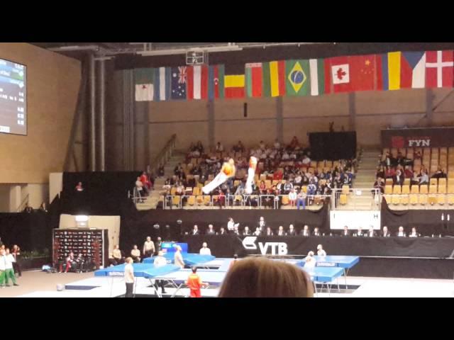 ZHANG Zhenqian,HU Zichao CHN optional Trampoline World Championships 2015