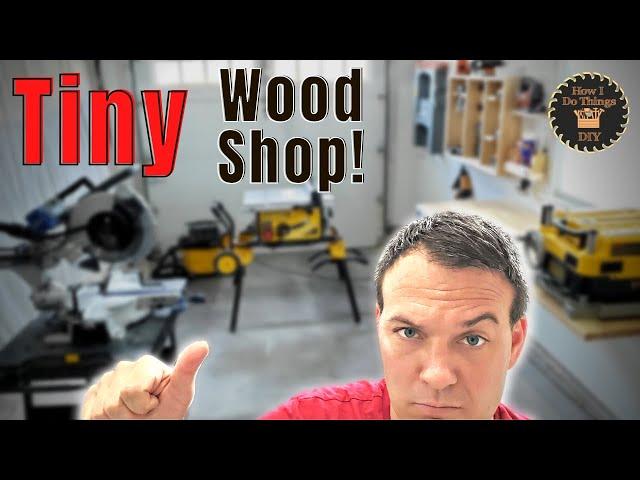 Tiny Woodworking Shop Tour | How I Do Things DIY