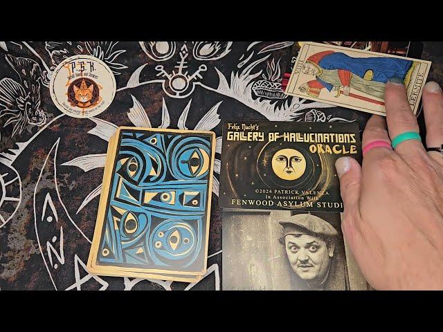 Felix Nacht's Gallery of Hallucinations Oracle by Deviant Moon Inc ~Deck Flip Through~