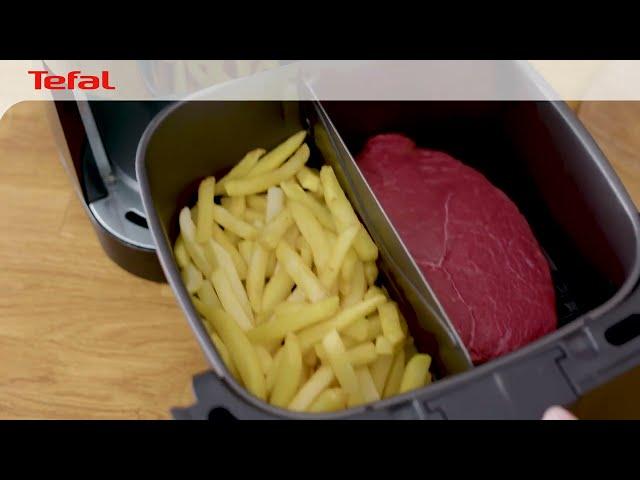 Tefal | Easy Fry XXL Dual Zone Air Fryer | How To Cook 2 Different Food To Be Ready At The Same Time