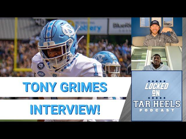 Tar Heel CB Tony Grimes Interview | How is UNC 6-1? | Pitt prep & NC State revenge!