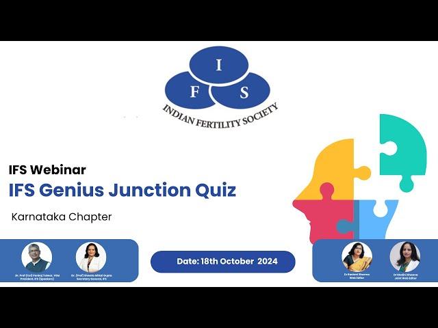 IFS Genius Junction Quiz (Karnataka Chapter)