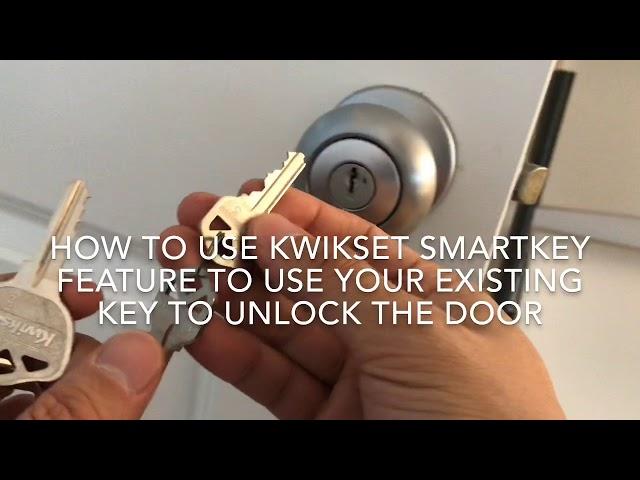 Kwikset SMARTKEY Feature Door Lock (How to use the same key to unlock all your doors!)