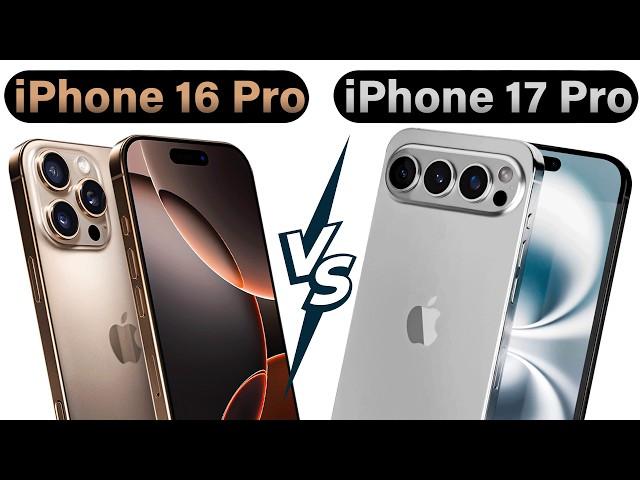 iPhone 16 Pro vs 17 Pro LEAKS - 8 MAJOR UPGRADES!