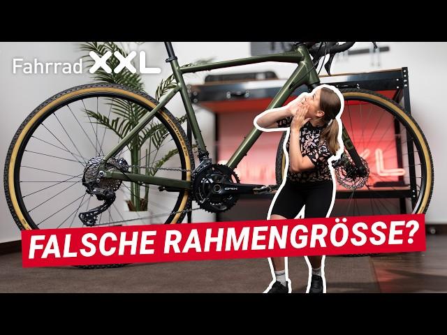 Falsche Rahmengröße? So bestimmst du die Rahmenhöhe bei deinem Gravel Bike!