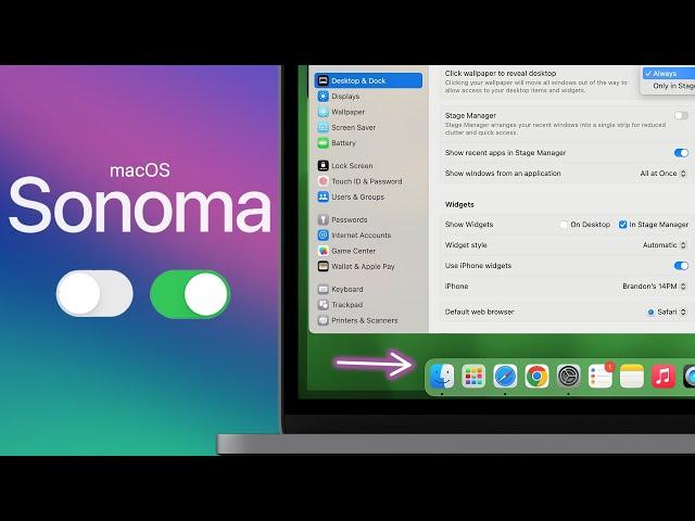 macOS Sonoma - 17 Settings You NEED to Change Immediately!