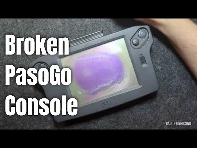 Can I Fix This Rare PasoGo Handheld?