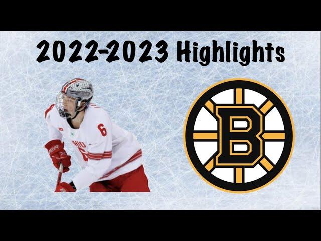 NHL Prospects : Mason Lohrei - 22-23 Highlights