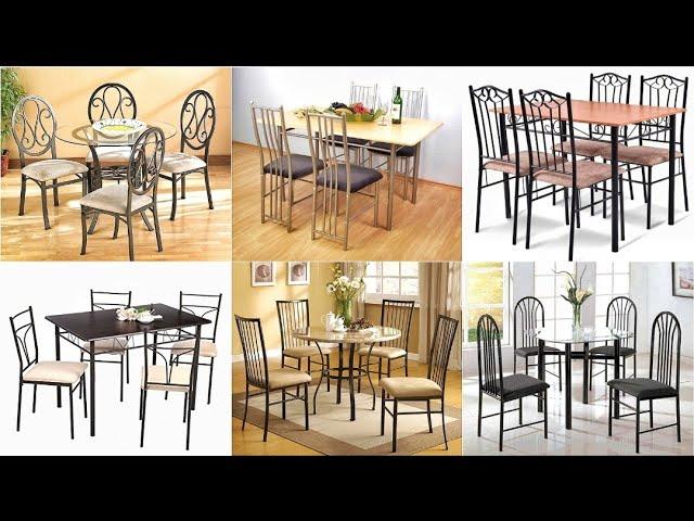 INDOOR Metal Dining Table & Chair design ideas | Metal Furniture design and steel ideas