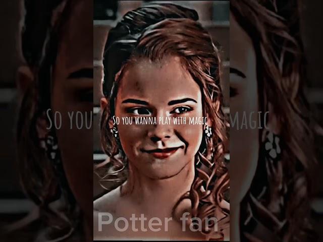 So you wanna play with magic?  -Harry Potter Edit- #harrypotter #potterfan #music #viral #magic