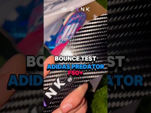 Bounce test ADIDAS PREDATOR F50+ #dvnk #carbonfiber #dvnkinsoles #sports #football #soccer #foryou