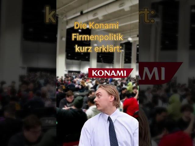 Die Firmenpolitik von #konami kurz erklärt.  #yugioh #shorts #kevincorporation