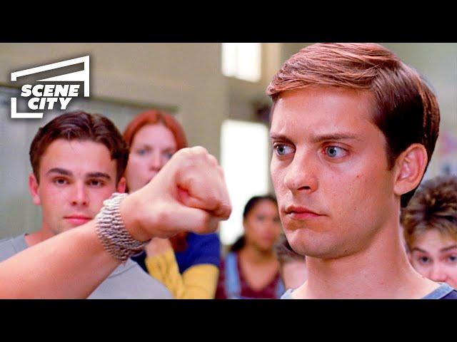 Peter Fights Flash at School | Spider-Man (Tobey Maguire, Kirsten Dunst)