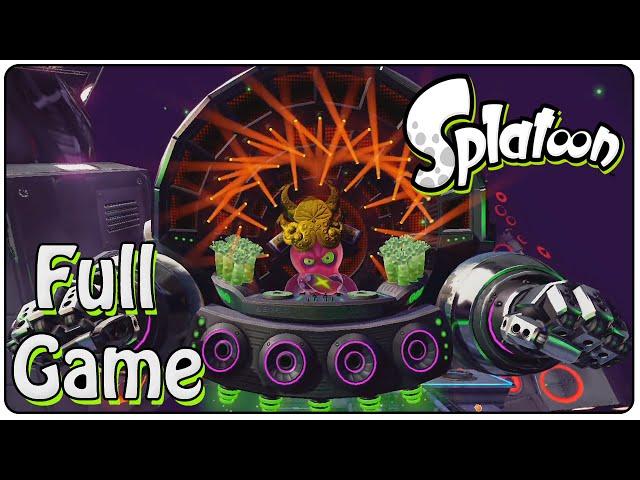 Splatoon Full Game (100% Walkthrough)