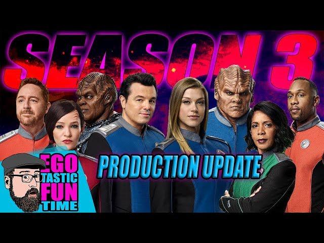 The Orville Season 3 Gearing Up? PRODUCTION UPDATE - July 8th? | TALKING THE ORVILLE