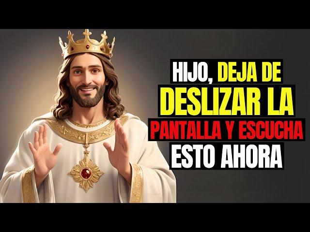 Jesús dice: ¡Necesitas escuchar esto urgente! | Mensaje de Dios para ti hoy | Mensaje de Dios