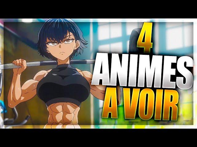 4 ANIMES PEU CONNUS A VOIR ABSOLUMENT ! (Ils vont te rendre FOU)