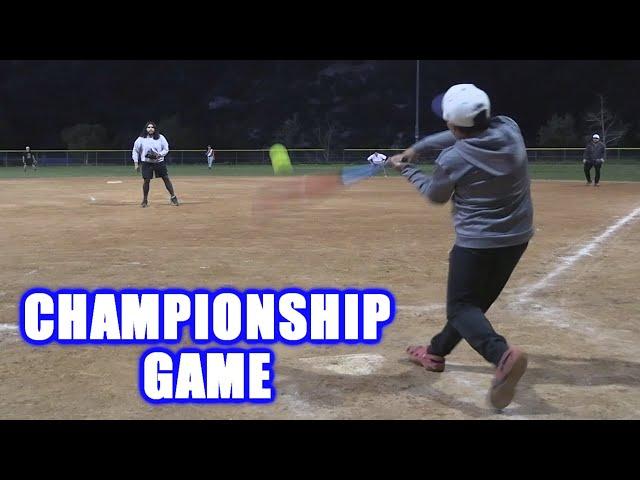 LUMPY HOMERS IN THE CHAMPIONSHIP GAME! | Offseason Softball Series