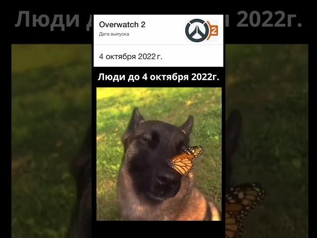 Люди до выхода Overwatch 2 #овервотч #овервотч2