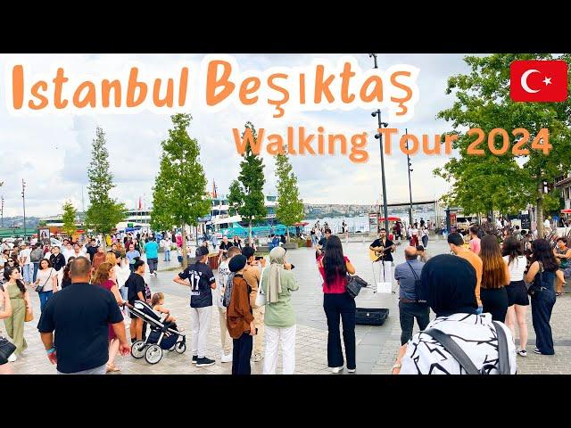 Turkey Istanbul Beşiktaş | Walking Tour 2024 | Travel |4K HDR | Parivish World