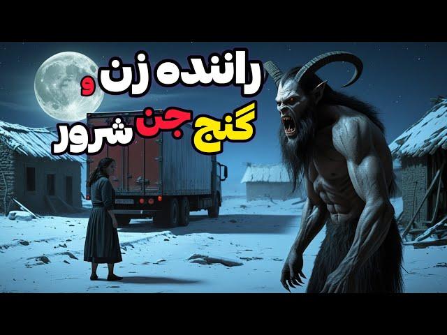 داستان ترسناک گنج و بار مرموز: راننده زن و گنج جن شرور در روستای متروکه