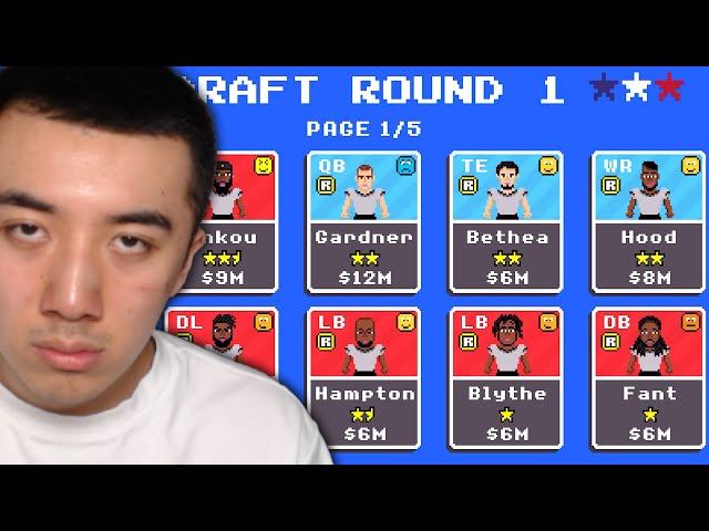 The Worst Draft In Retro Bowl History (Retro Bowl Gameplay #69)