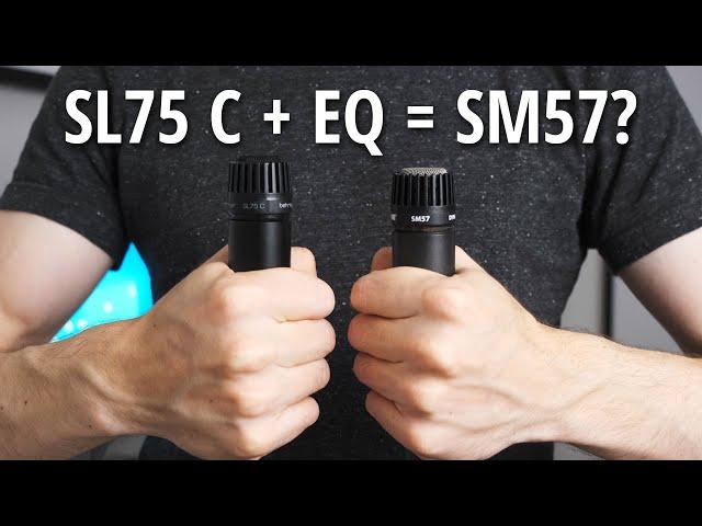 Behringer SL75 C vs Shure SM57 (Review and audio samples)