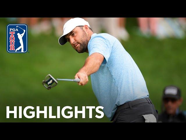 Scottie Scheffler wins in a playoff | Round 4 highlights | Travelers | 2024