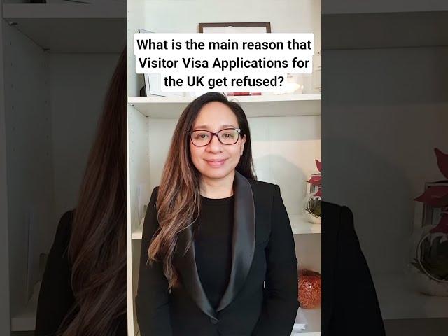 What is the main reason that Visitor Visa Applications for the UK get refused?