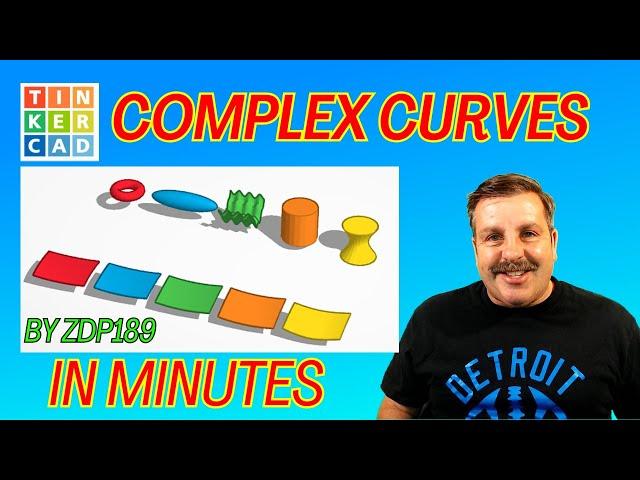 Tinkercad Complex Curves in Minutes! Fancy Car Hoods & More by ZDP189