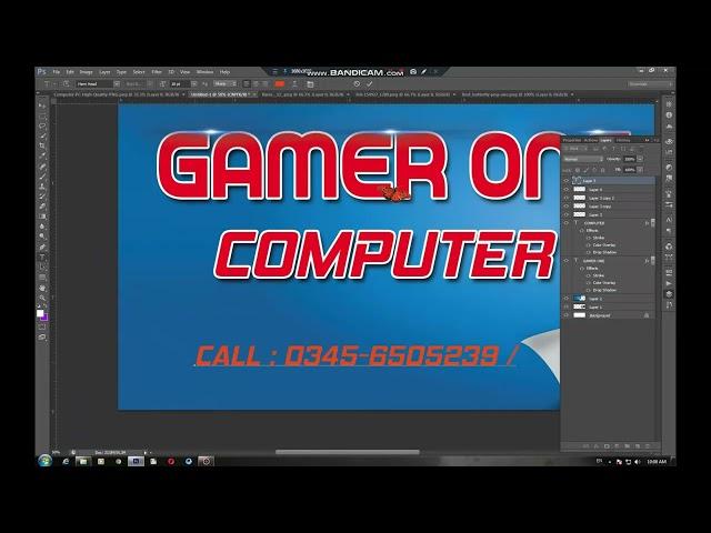 GAMER ONE COMPTER  BANNER & POSTER DESIGN / HASNAIN GRAPHICS