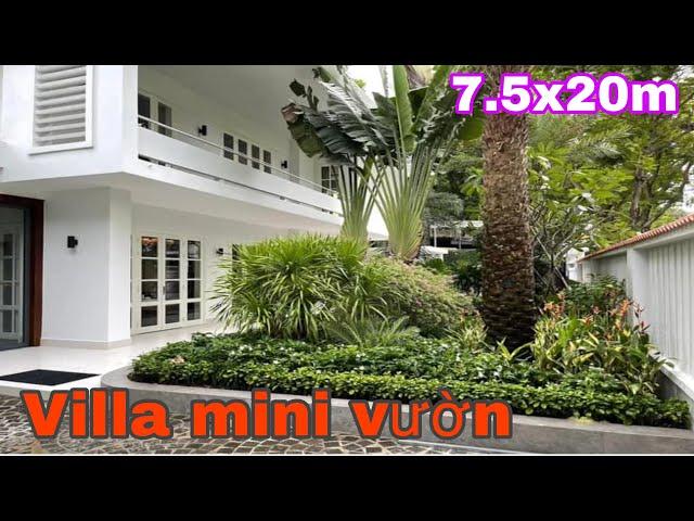 Villa mini vườn riêng tư khép kín, cạnh bên Quận Gò Vấp, chuyển công tác cắt giảm bán lỗ.