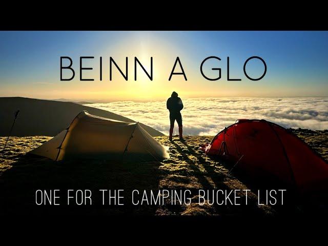 Beinn a Glo | cloud inversion summit camp