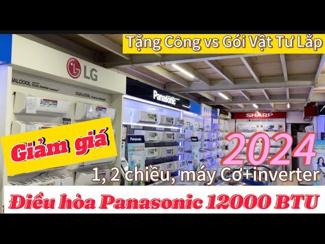 Giảm giá điều hòa Panasonic 12000btu N12ZKH, RU12AKH, U12ZKH, XU12ZKH, YZ12AKH, XZ12ZKH Tặng Lắp Đặt