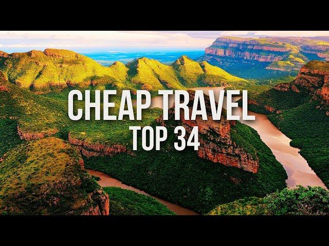 34 INSANELY CHEAP Destinations for Budget Travel in 2025