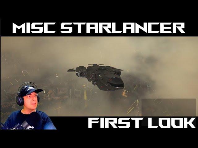 MISC StarLancer First Look - Star Citizen New Cargo Hauler