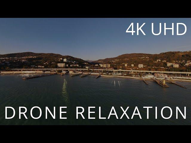 4K UHD DRONE RELAXATION NATURE. KHOSTA, SOCHI