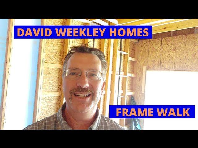 David Weekley Homes Review in Meridiana | Framing Stage