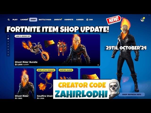 Fortnite Item Shop Update! [29th October, 2024] (CH5 S4)