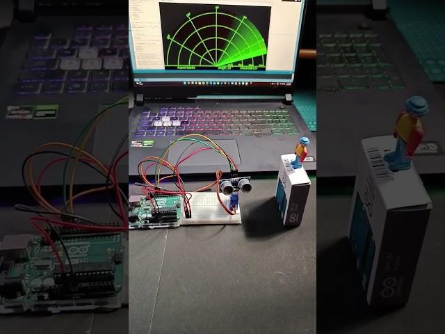 How To Make Radar With Arduino || Arduino Project.