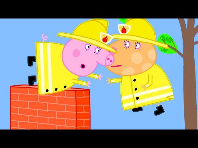 Peppa Pig's Fire Station Practice | Peppa Pig Official Family Kids Cartoon