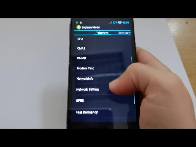 Engineer mode Alcatel idol mini