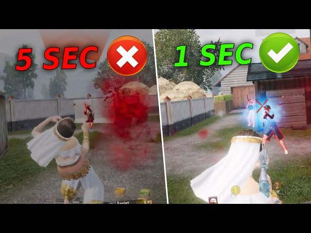 How to Improve Close Range Fight in 1 MINUTES • Learn to handle 1 vs 4 Situation • BGMI/PUBG MOBILE