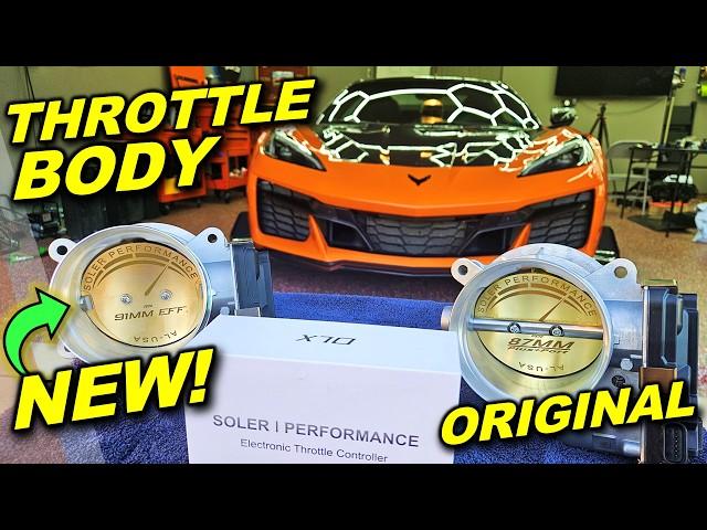 1st Power Mod for C8 Z06 Corvette! This thing SHOCKED ME!