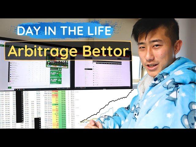 Day in the Life: Professional Sports Bettor | (Matched/ Mathematical Arbitrage Betting)