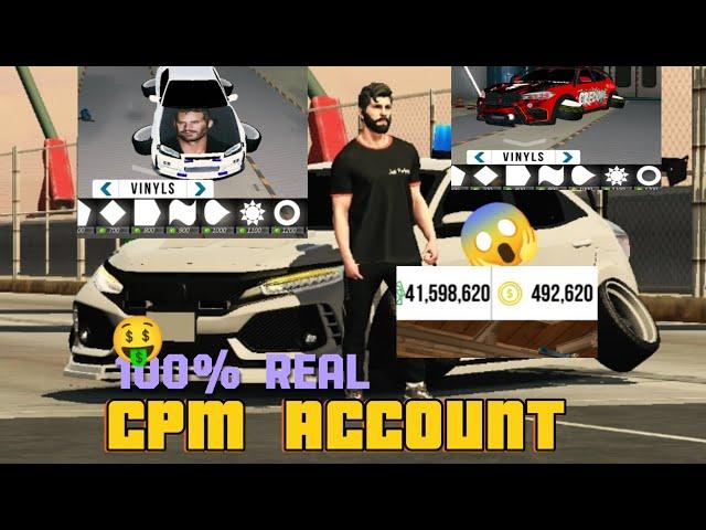 CPM LOVE/FREE ACC  GiveawaY || CAR PARKING ACCOUNT  PART 5