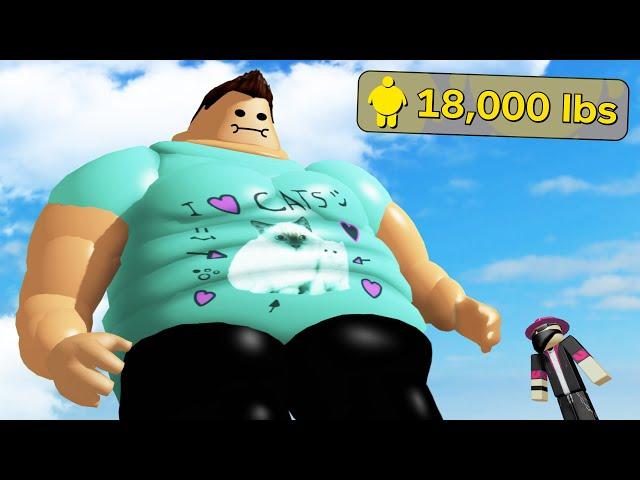 I hit the MAX WEIGHT in Fat Simulator..