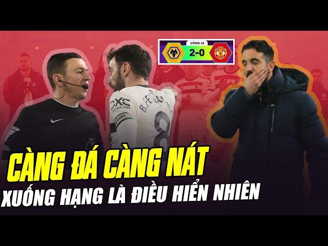 MAN UTD CÀNG ĐÁ CÀNG NÁT: NỖI LO XUỐNG HẠNG HIỂN HIỆN TRƯỚC MẮT