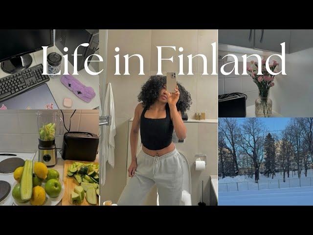 Days in my life in Finland | Living alone diaries | Life as an international student in Finland