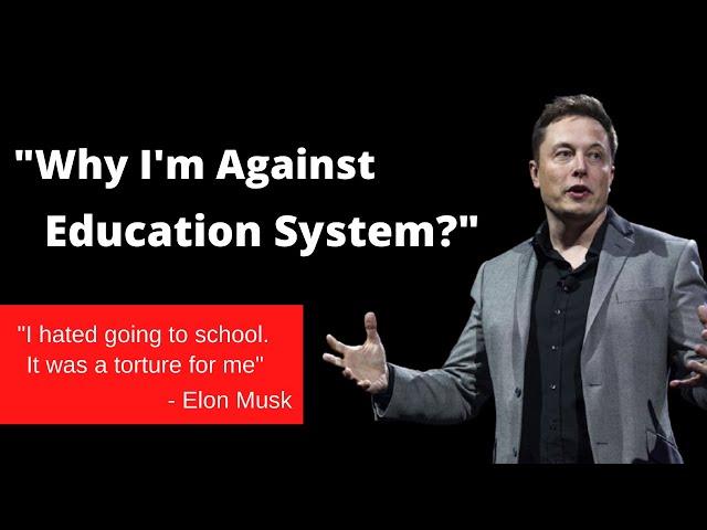 Elon Musk’s Incredible Speech on the Education System | Eye Opening Video on Education